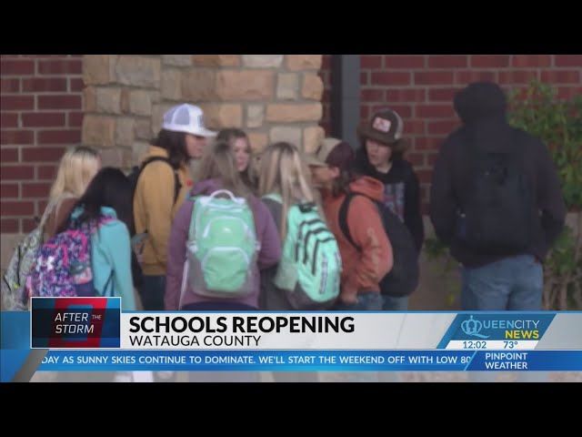 ⁣Watauga Co. Schools return to class post-Helene