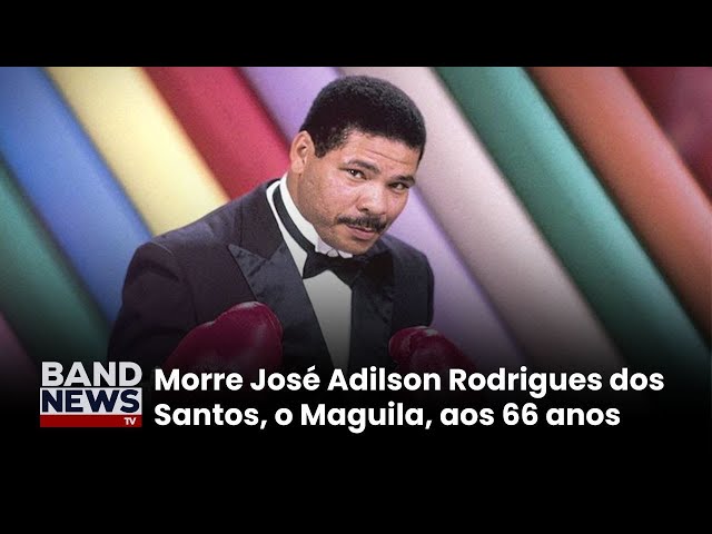 ⁣Boxeador Maguila morre aos 66 anos | BandNewsTV