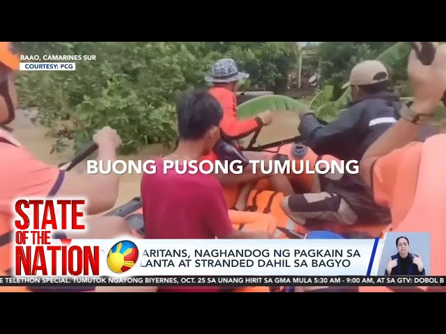 ⁣State of the Nation: (Part 3) Pusuan Na 'Yan: Bayanihan; atbp.