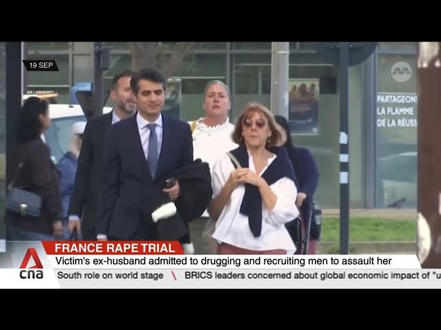 ⁣French mass rape victim tells court about ex-husband's 'immeasurable' betrayal