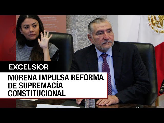 ⁣Morena acelera en el Senado reforma contra impugnaciones del PJ