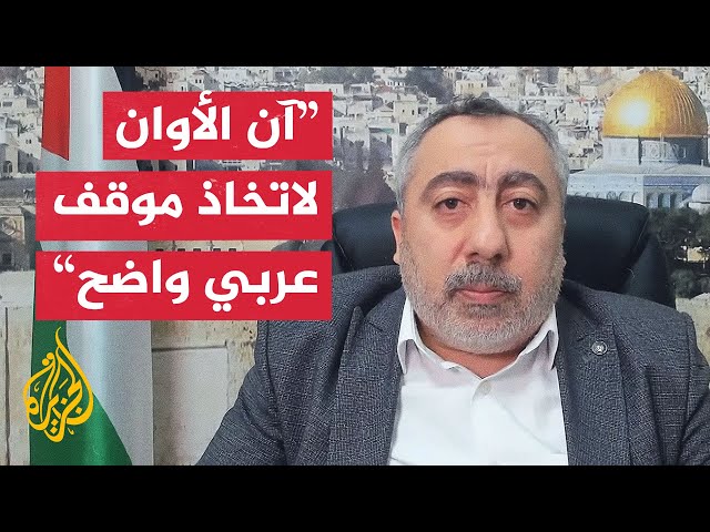 ⁣طاهر النونو: ندعو العرب للتلويح بورقة النفط للضغط على الاحتلال