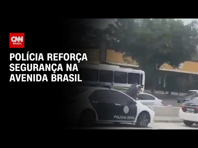 ⁣Polícia reforça segurança na Avenida Brasil | BASTIDORES CNN