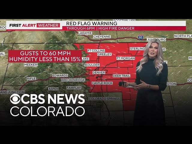 ⁣High fire danger followed by frost advisories in Colorado