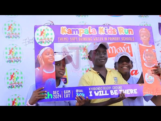 ⁣Kampala Kids Run 2024: 1,000+ kids fundraise for water