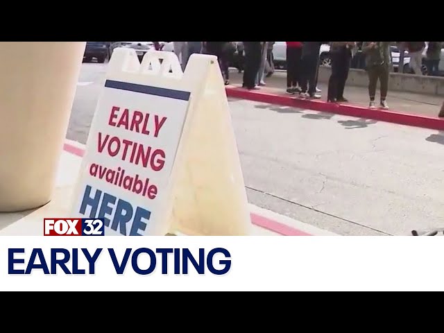 ⁣Early voting numbers breaking records days ahead of election