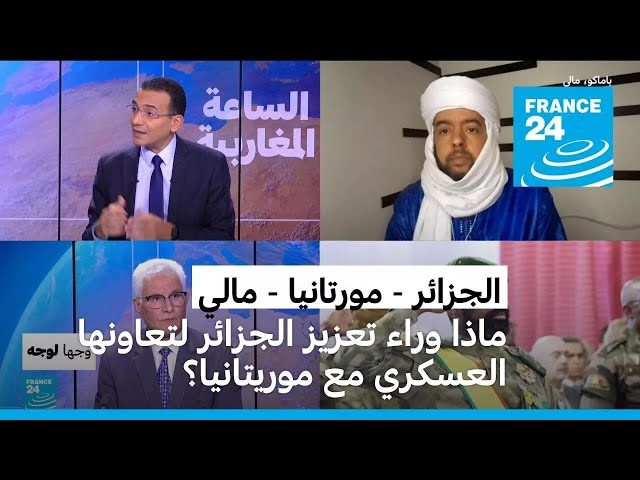 ⁣وجها لوجه: ماذا وراء تعزيز الجزائر لتعاونها العسكري مع موريتانيا؟