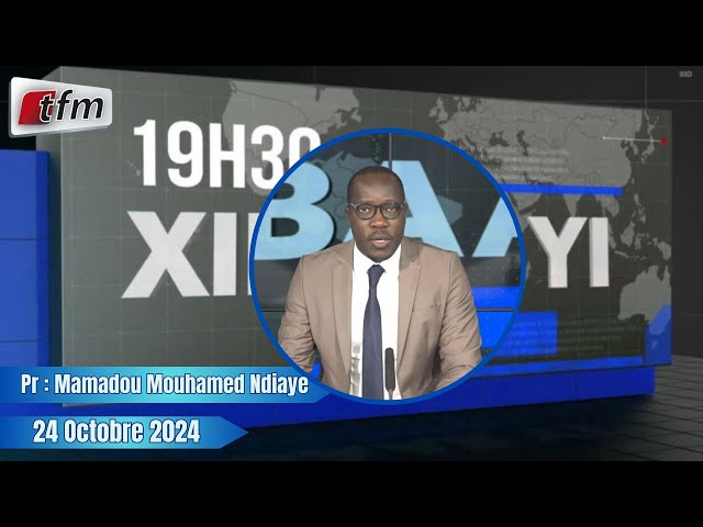 ⁣Xibaar Yi 19h30 du 24 Octobre 2024 présenté par Mamadou Mouhamed Ndiaye