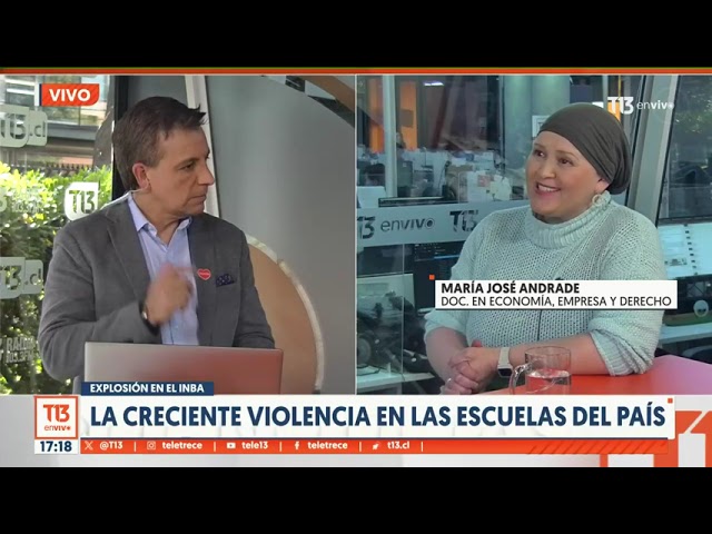 ⁣Creciente violencia en las escuelas del país | Entrevista con María José Andrade