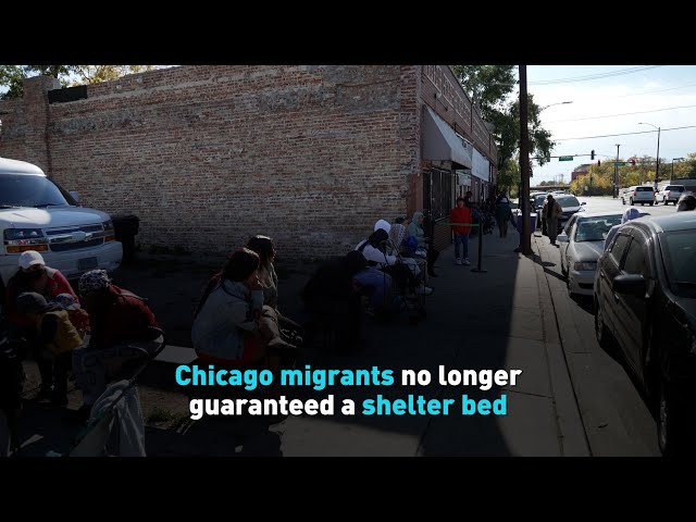 ⁣Chicago migrants no longer guaranteed a shelter bed