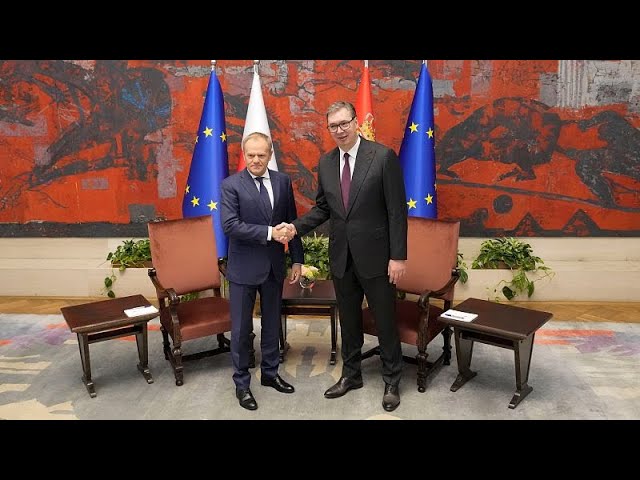 ⁣'Without Serbia EU is not complete,' Polish PM Donald Tusk says