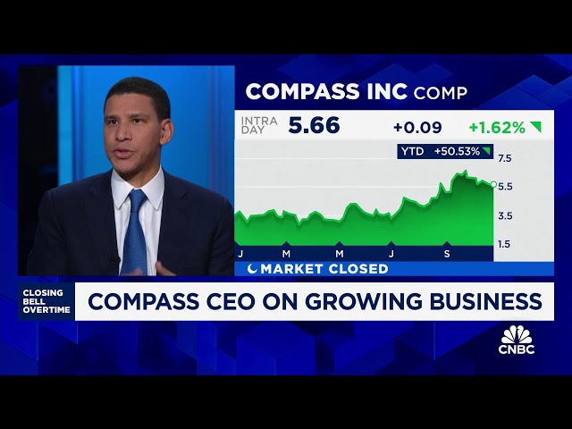 ⁣Compass CEO Robert Reffkin talks the housing market