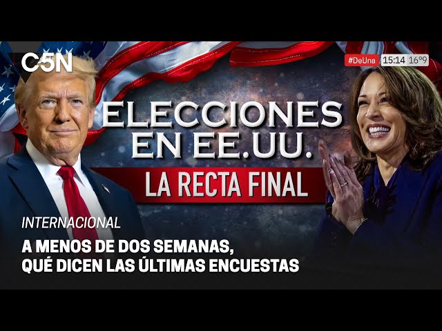 ⁣ELECCIONES en ESTADOS UNIDOS 2024: CAMINO a la RECTA FINAL