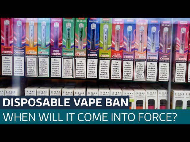 ⁣Disposable vapes to be banned by next summer - What does it mean for you? | ITV News