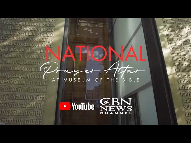 ⁣National Prayer Altar at Museum of the Bible | CBN News