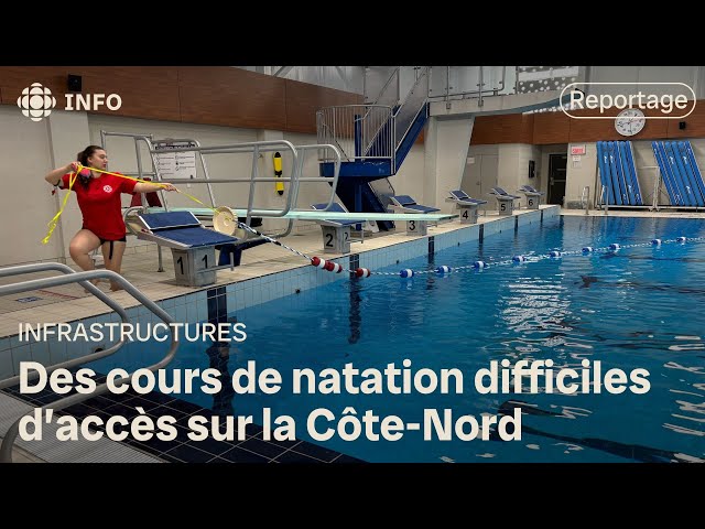 ⁣L’accès aux cours de natation? Pas garanti pour tous.