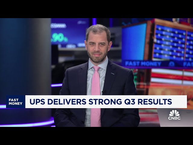 ⁣UPS cleared a 'low bar' in Q3, says Barclays' Brandon Oglenski on his downgrade