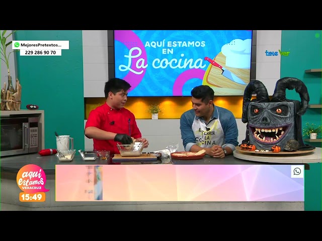 ⁣El chef Iván García nos preparó un pan de muerto de 3 leches