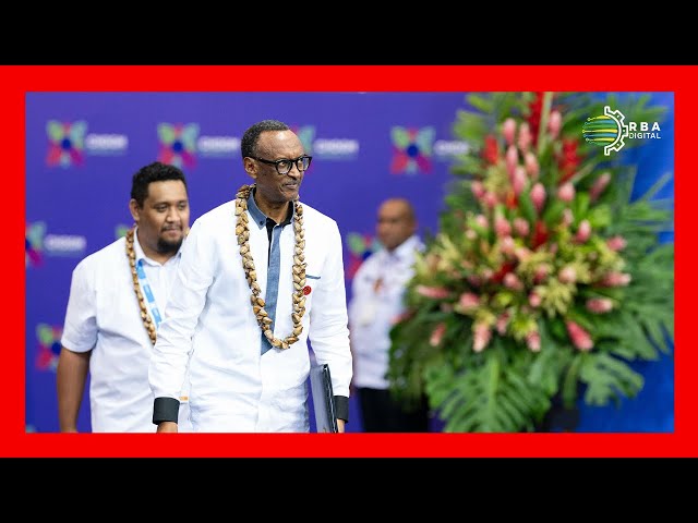 ⁣Samoa: President Kagame joins other Heads of Government for #CHOGM2024