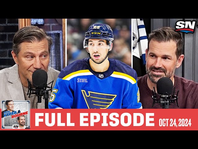 ⁣Battle With the Blues & Modern Hockey Hitting | Real Kyper & Bourne Full Episode