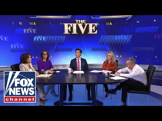 ⁣'The Five': Trump and Harris brawl for the 'bro vote'