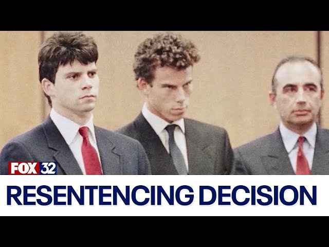 ⁣Los Angeles DA recommends resentencing for Menendez brothers