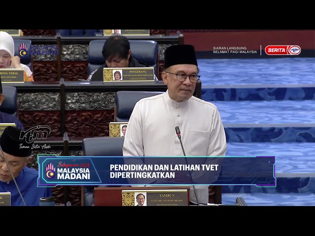 ⁣25 OKT 2024 – SPM – KAPSUL BELANJAWAN 2025 : PENDIDIKAN DAN LATIHAN TVET DIPERTINGKATKAN