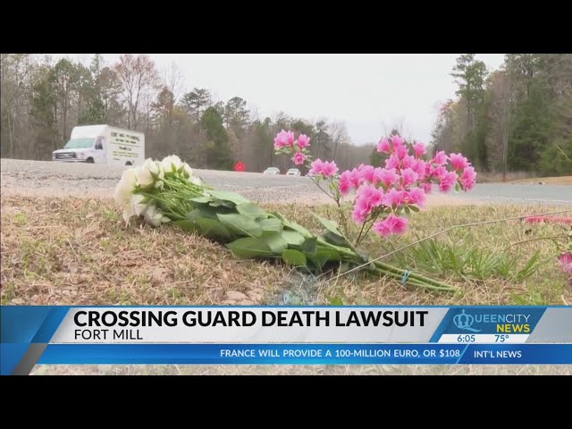 ⁣Family of crossing guard hit, killed suing Fort Mill School District