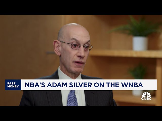 ⁣NBA Commissioner Adam Silver on WNBA: We're working with owners to evaluate team valuations