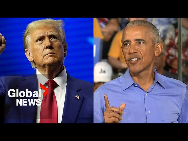 ⁣“Wannabe dictator”: Obama urges US voters to take Trump seriously in election's final days