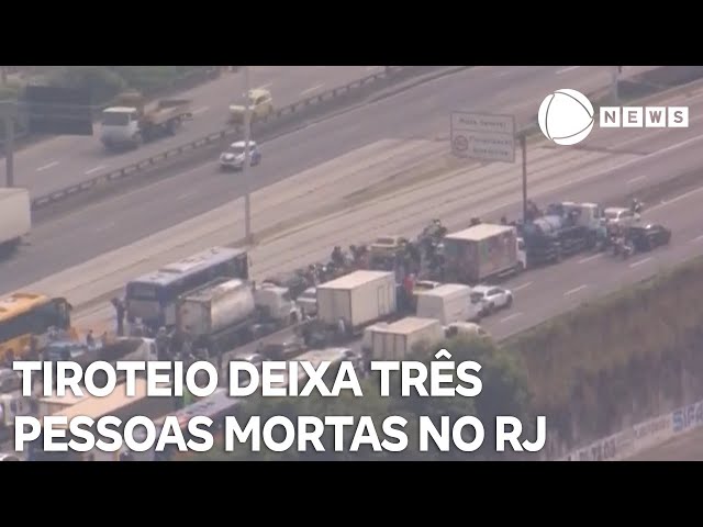 ⁣Especialista em Segurança Pública fala sobre tiroteio no Rio de Janeiro que resultou em três mortes