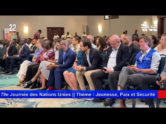 ⁣79e Journée des Nations Unies || Thème : Jeunesse, Paix et Sécurité