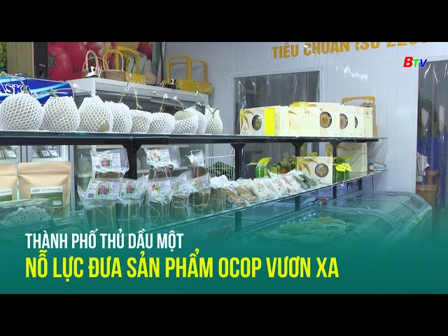 ⁣Thành phố Thủ Dầu Một – Nỗ lực đưa sản phẩm OCOP vươn xa