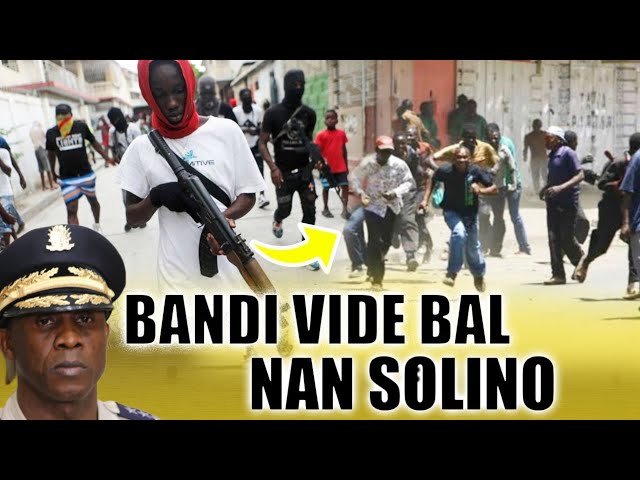 ⁣Moun Solino pran nan konplo tande kijan yo livrel bay bandi malgre lapolis fè anpil efò,sa vreman tr