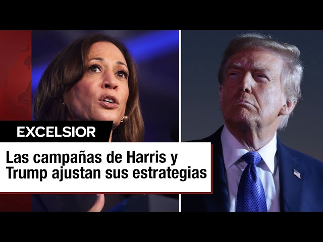 ⁣Claves de las campañas de Trump y Harris para asegurar el voto en EE. UU.