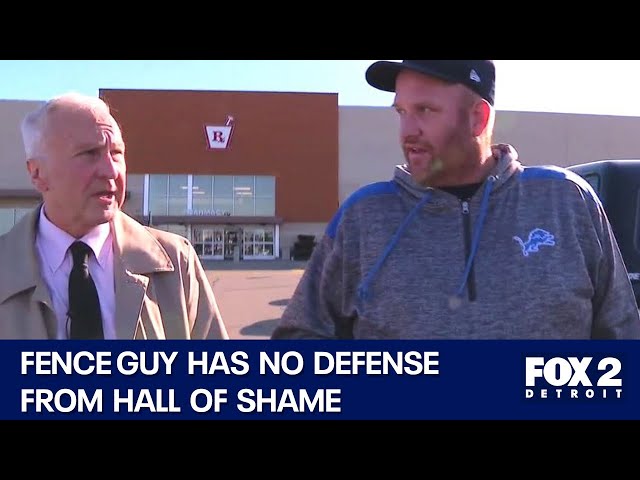 ⁣Fence guy can't build a defense against Wolchek