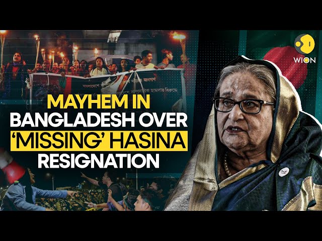 ⁣Bangladesh: Protesters Demand President’s Resignation Over Hasina's Missing Letter | WION Origi