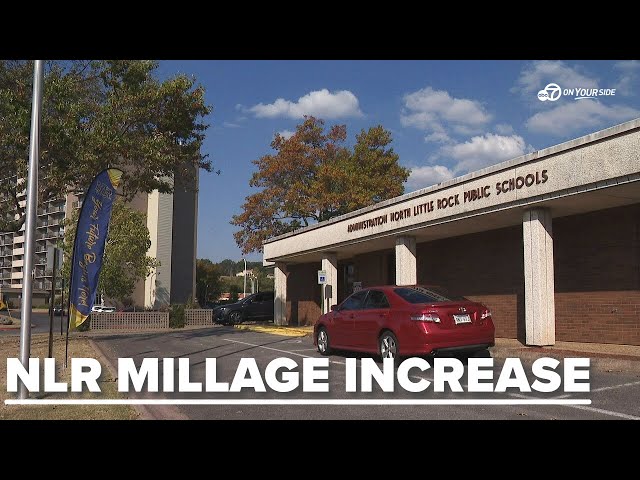 ⁣North Little Rock voters to decide on millage hike, includes new school and sports complex