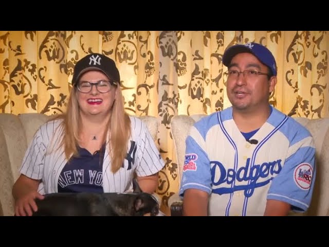 ⁣Dodger fan married to Yankee fan: What'll happen during World Series?