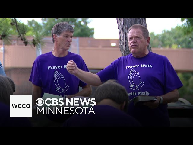 ⁣Group hosts prayer walk to combat crime and drugs in north Minneapolis