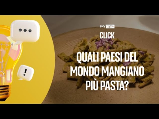 ⁣Quali Paesi del mondo mangiano più pasta?