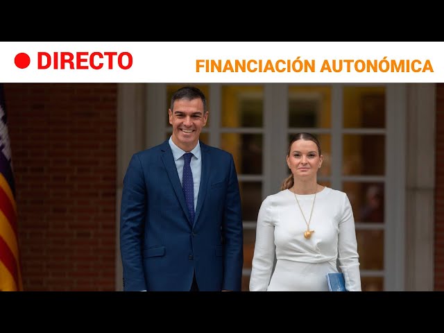 ⁣FINANCIACIÓN EN DIRECTO: PEDRO SÁNCHEZ se reúne con MARGALIDA PROHENS en MONCLOA | RTVE Noticias