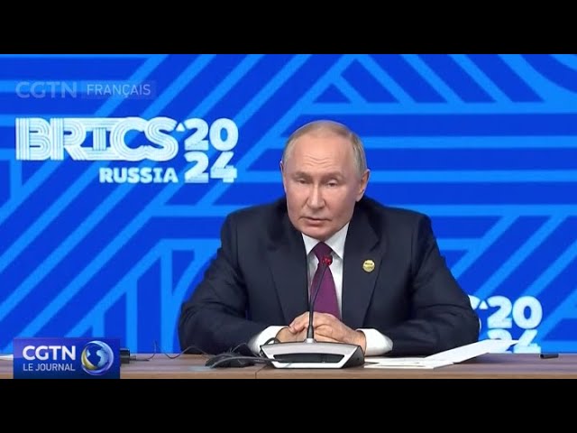 ⁣Vladimir Poutine : la Russie n'a jamais refusé les contacts avec les dirigeants européens