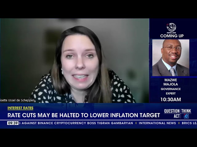 ⁣Interest Rates | Rate cuts may be halted to lower inflation target