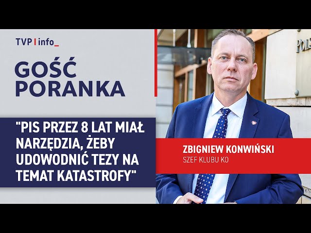 ⁣Zbigniew Konwiński: Kłamstwo smoleńskie dawno się skończyło | GOŚĆ PORANKA