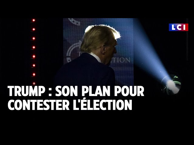 ⁣Donald Trump : son plan pour contester l'élection en cas de défaite｜LCI