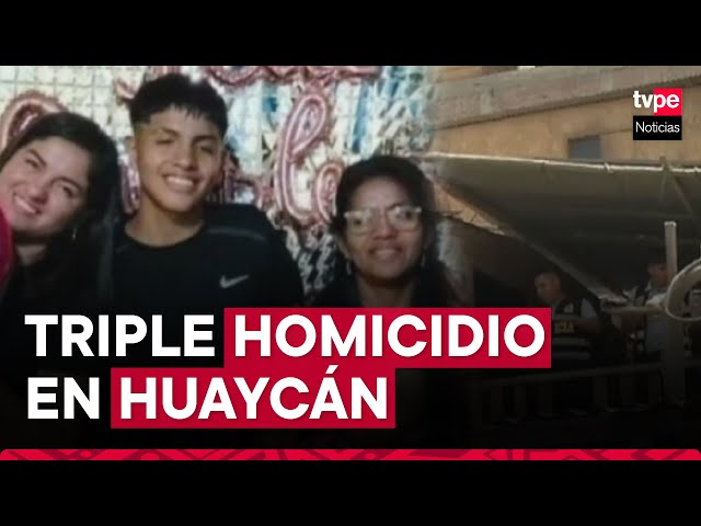 ⁣Asesinan a madre y sus dos hijos en Huaycán: Policía captura a dos presuntos implicados en crimen