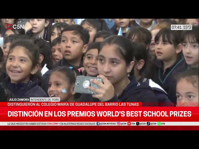 ⁣LA MEJOR ESCUELA del MUNDO es ARGENTINA: QUEDA en TIGRE y GANÓ el "WORLD'S BEST SCHOOL PRI