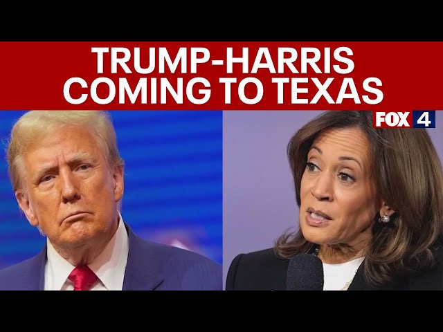 ⁣Trump-Harris to hold events in Texas Friday