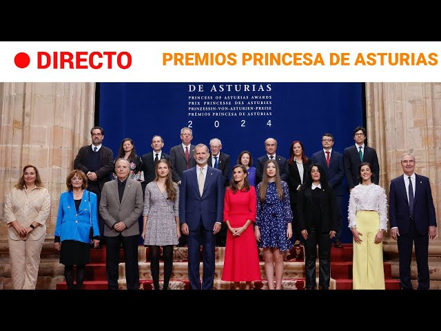 ⁣PREMIOS PRINCESA DE ASTURIAS: LA FAMILIA REAL RECIBE A LOS GALARDONADOS | RTVE Noticias